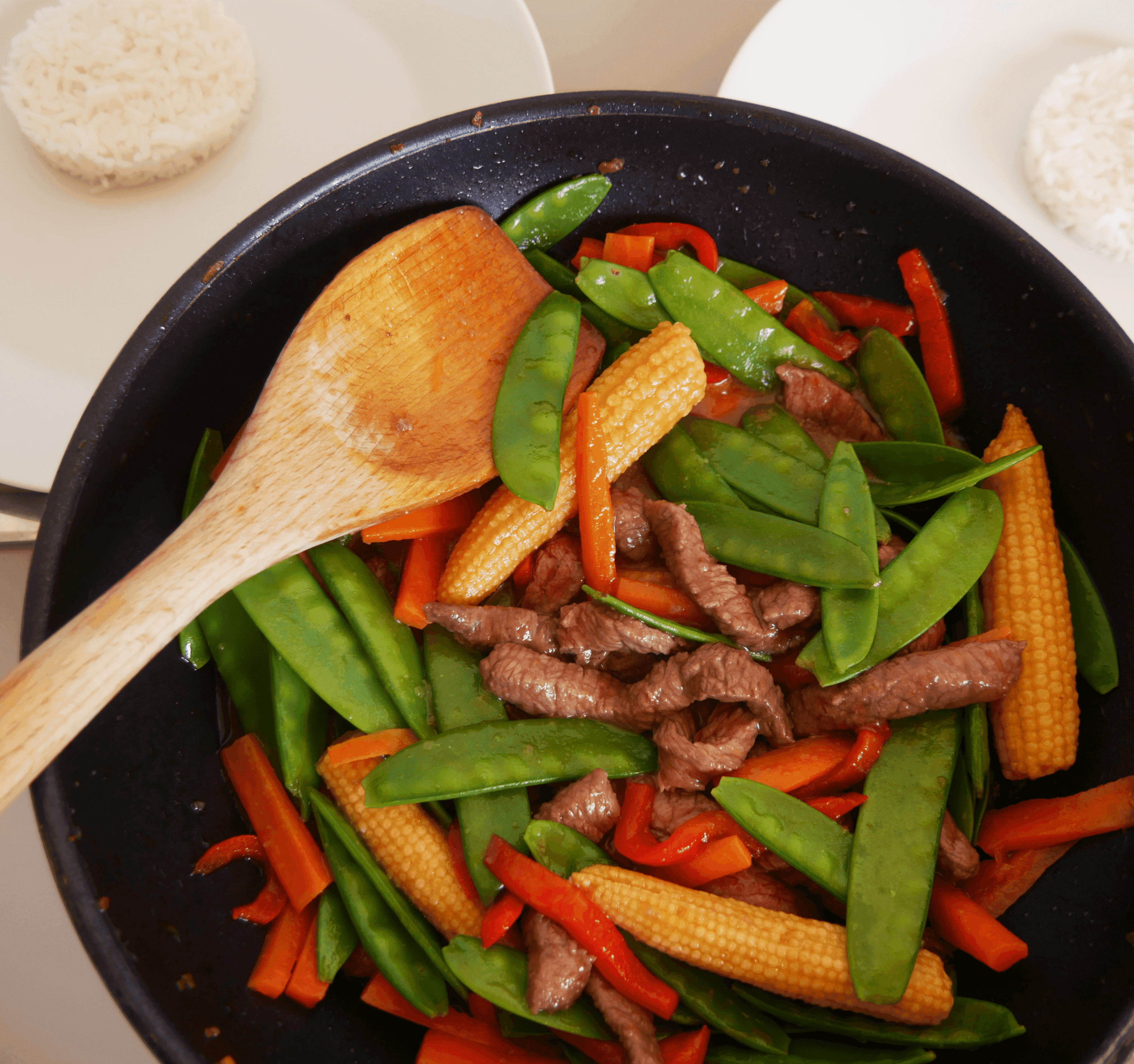 Bœuf thaï à la sauce d’huître